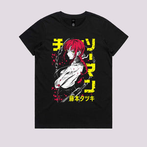 Chainsaw Makima Graphic Tee