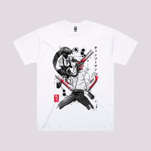 Chainsaw Man and Bomb Girl Graphic Tee