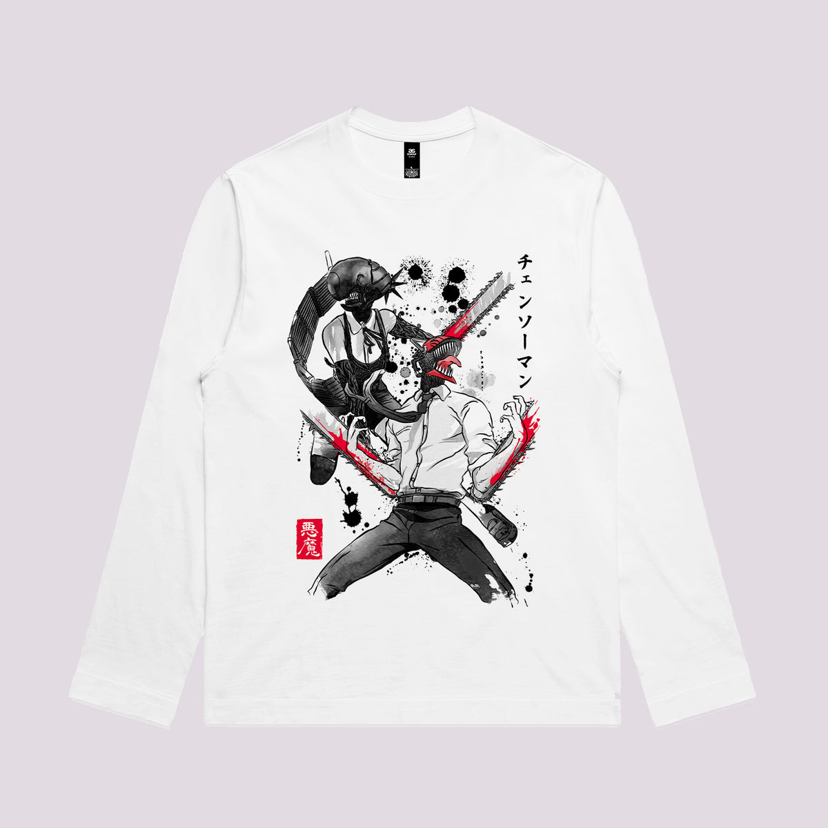 Chainsaw Man and Bomb Girl Graphic Tee
