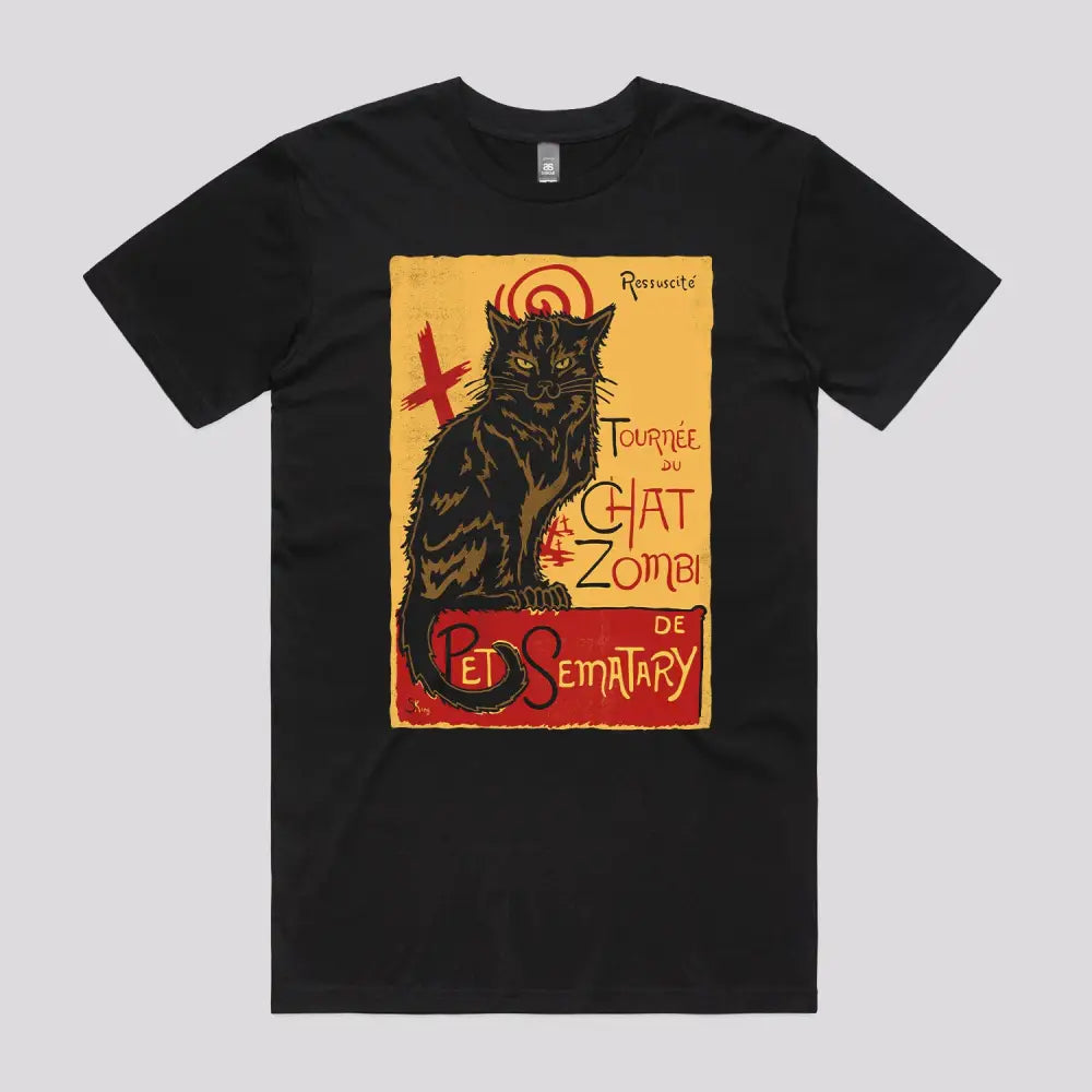 Chat zombi T-Shirt | Pop Culture T-Shirts