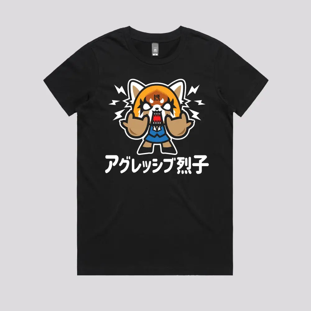 Chibi Aggretsuko T-Shirt | Anime T-Shirts