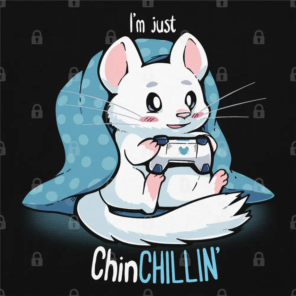 ChinCHILLIN and Gaming T-Shirt - Limitee Apparel