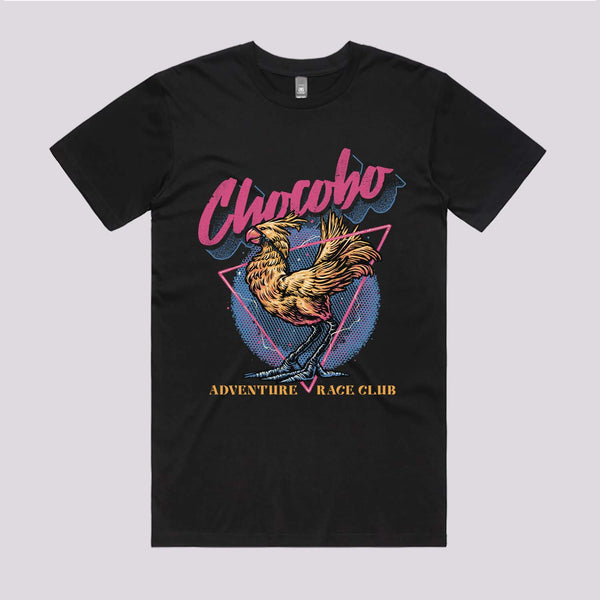 Chocobo Adventure Club T-Shirt | Cool Gaming T-Shirts Australia ...