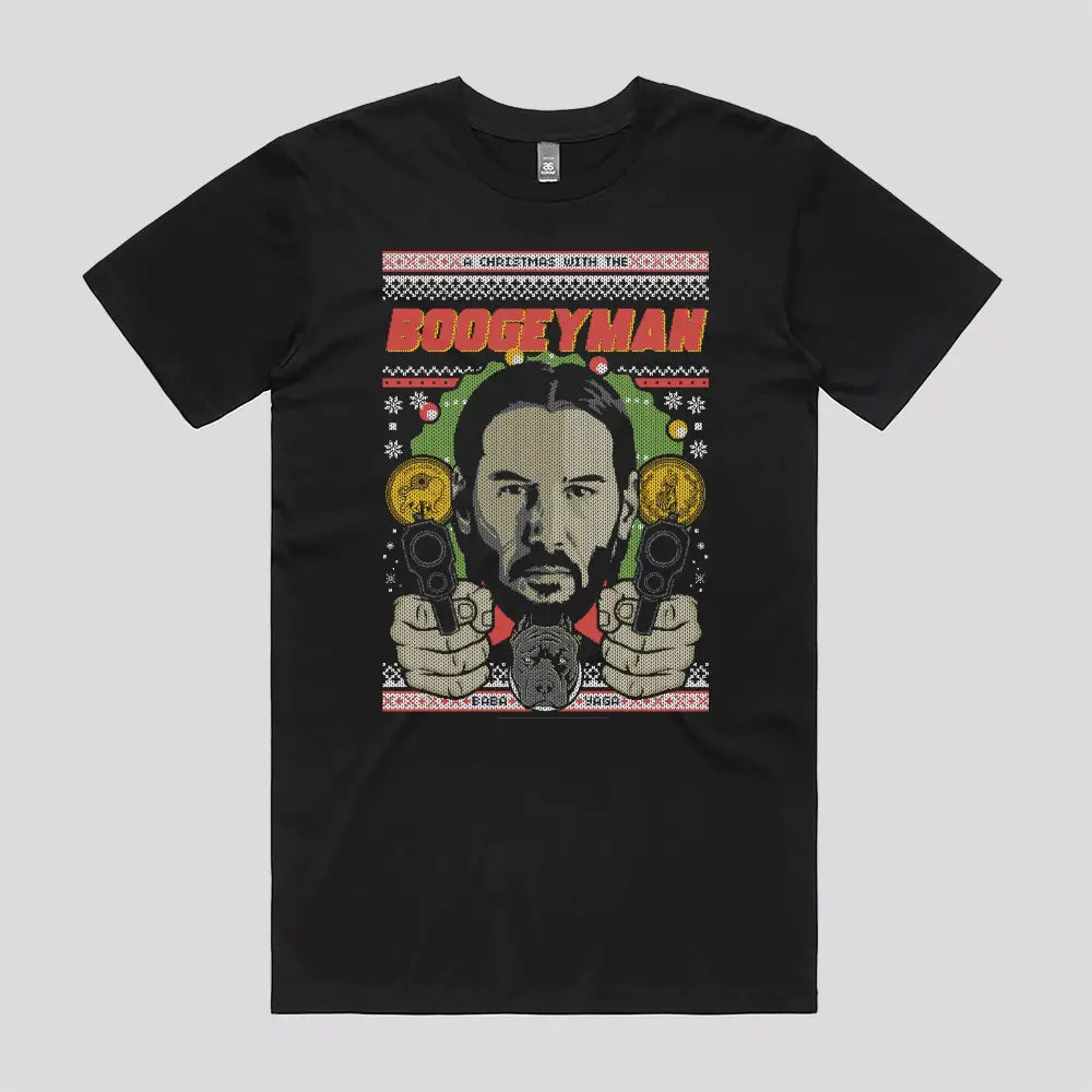 Christmas With The Boogeyman T-Shirt | Pop Culture T-Shirts