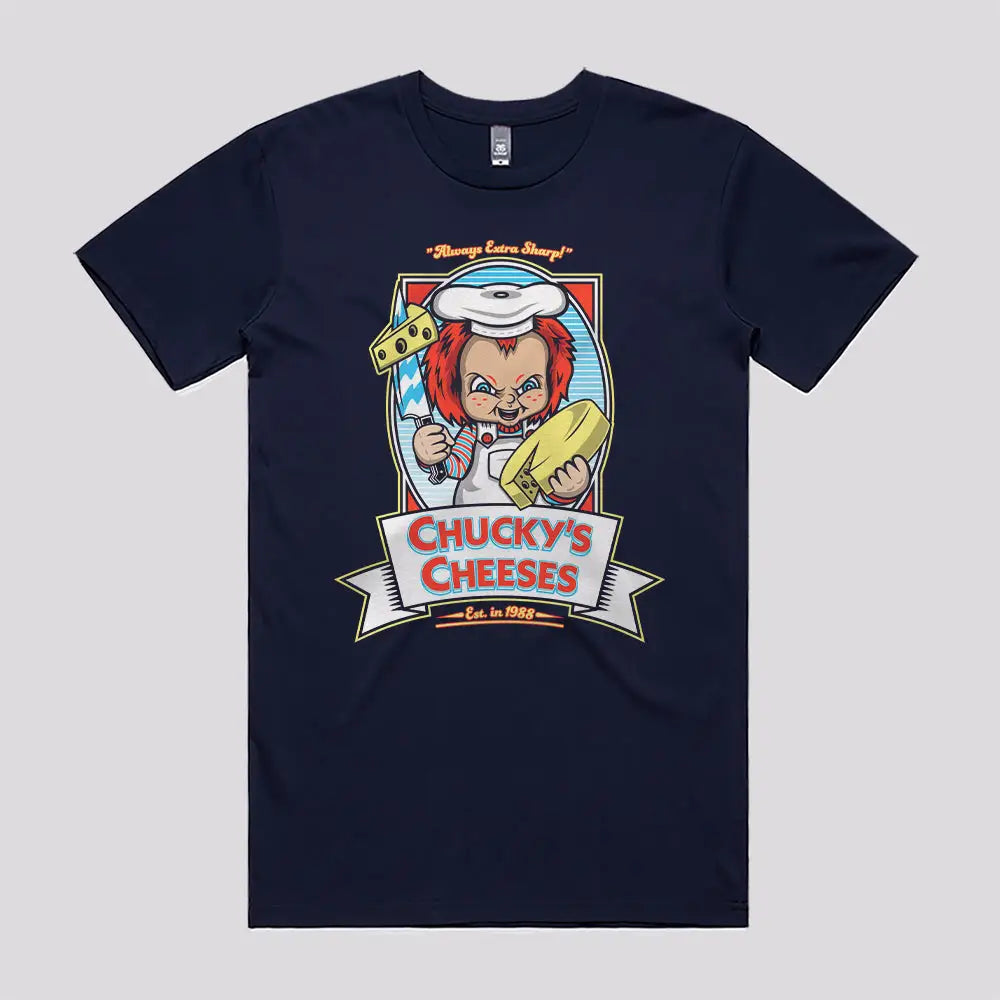 Chucky’s Cheeses T-Shirt - Limitee Apparel