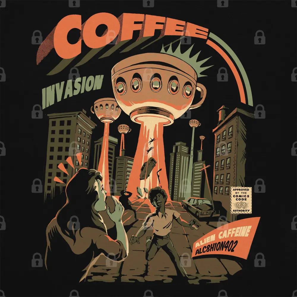 Coffee Invasion T-Shirt - Limitee Apparel