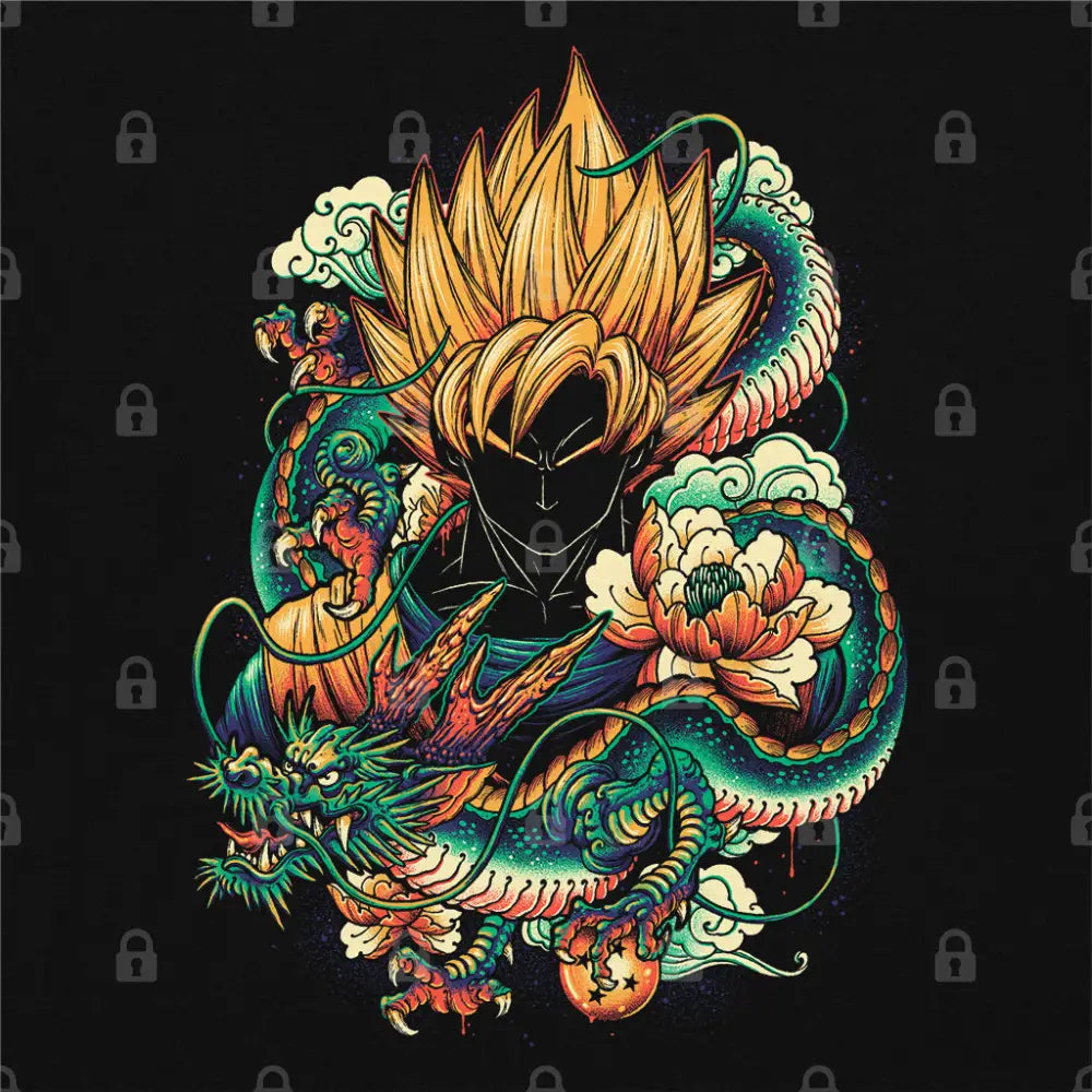 Colorful Dragon T-Shirt | Anime T-Shirts