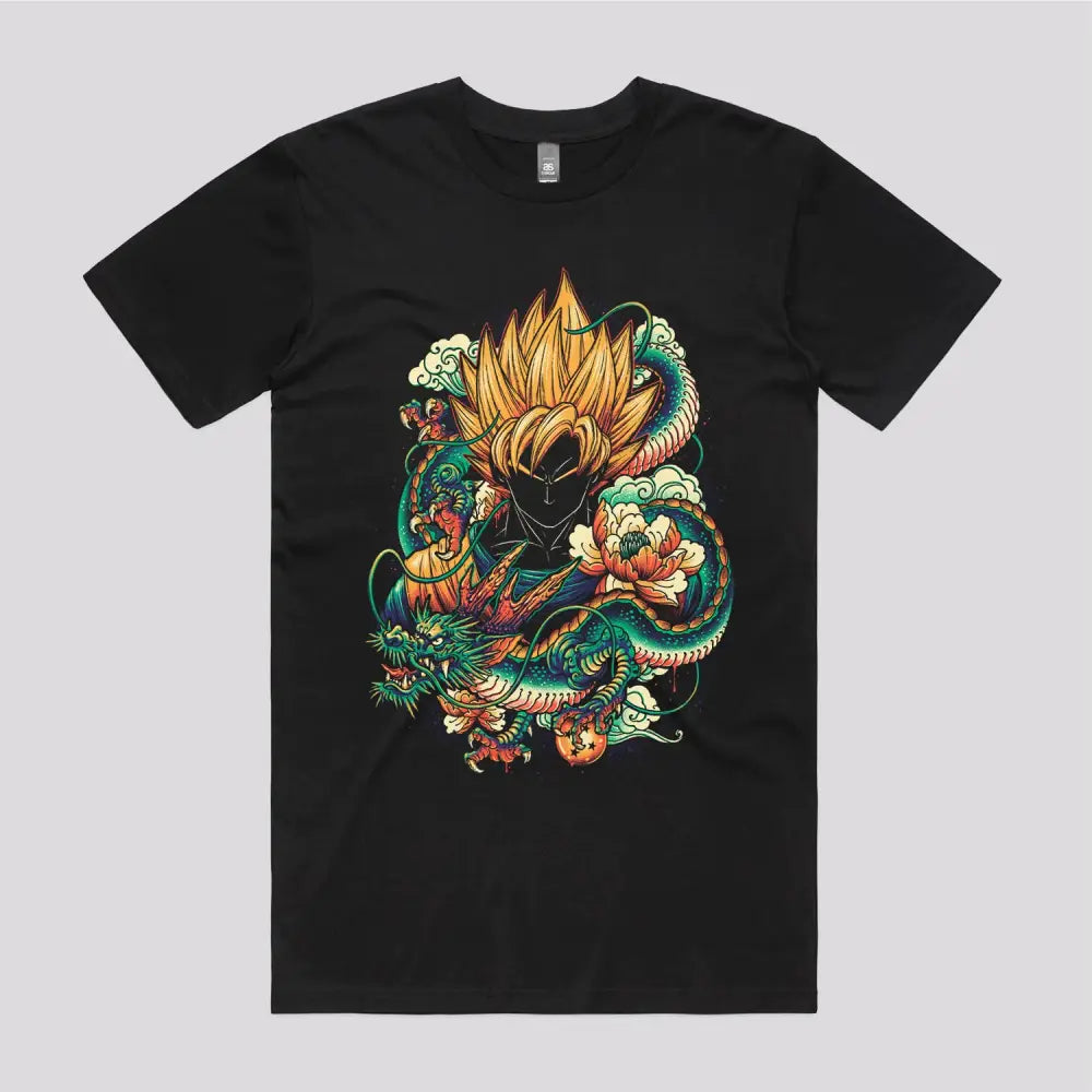 Colorful Dragon T-Shirt | Anime T-Shirts