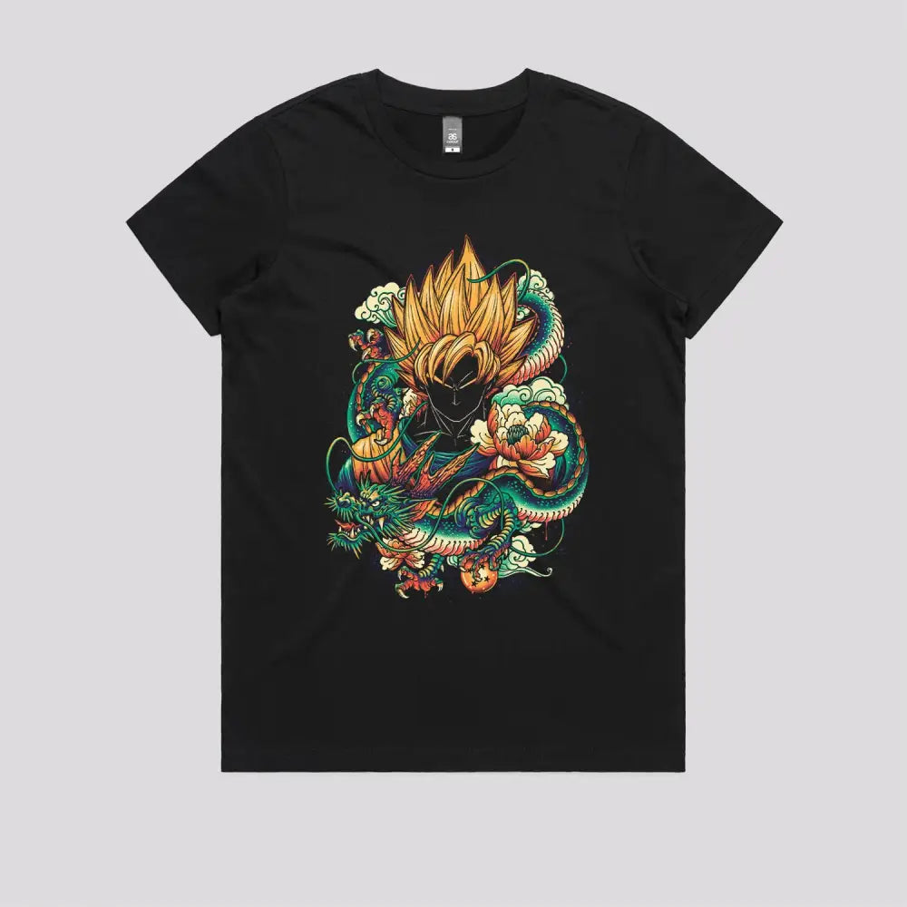 Colorful Dragon T-Shirt | Anime T-Shirts