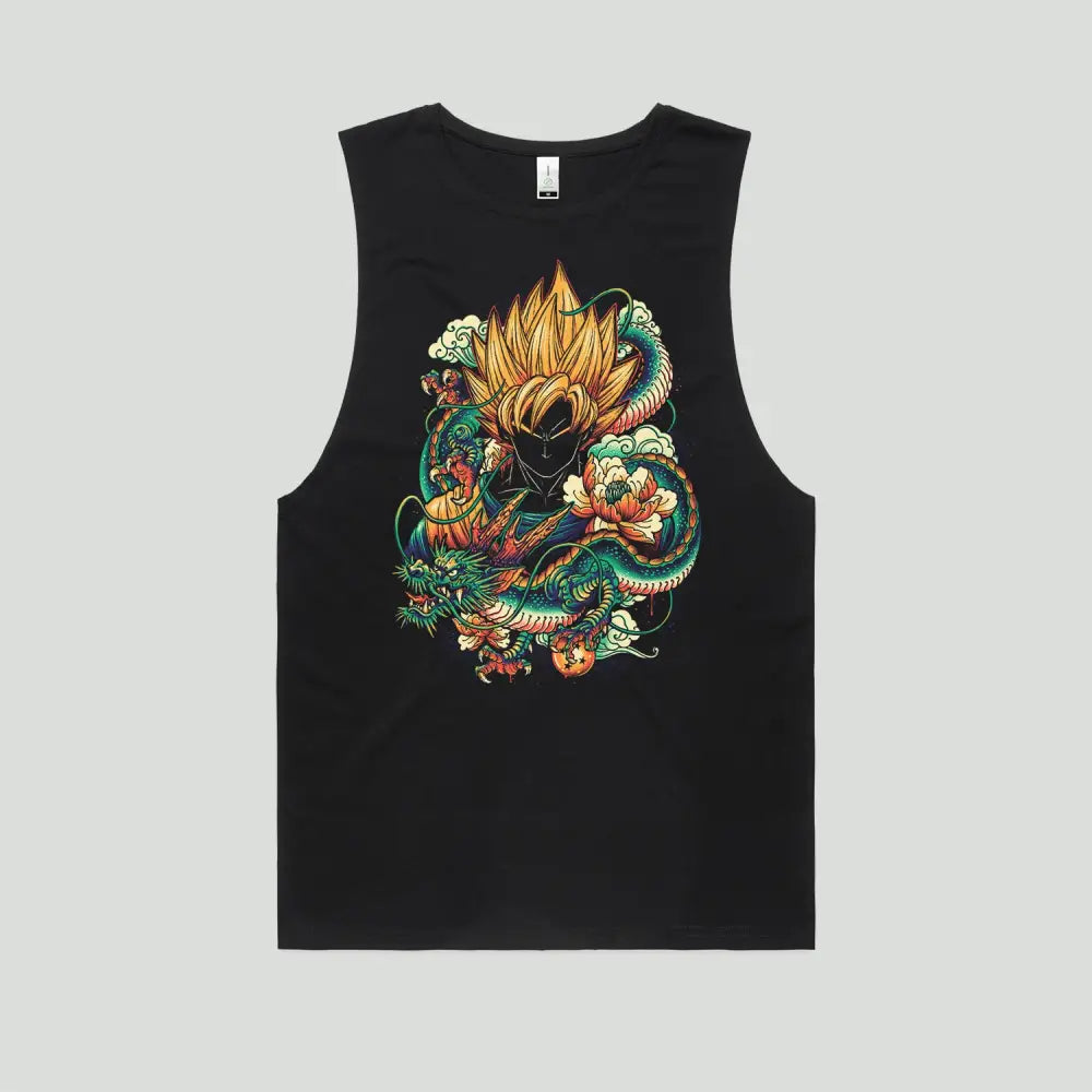 Colorful Dragon Tank Top | Anime T-Shirts