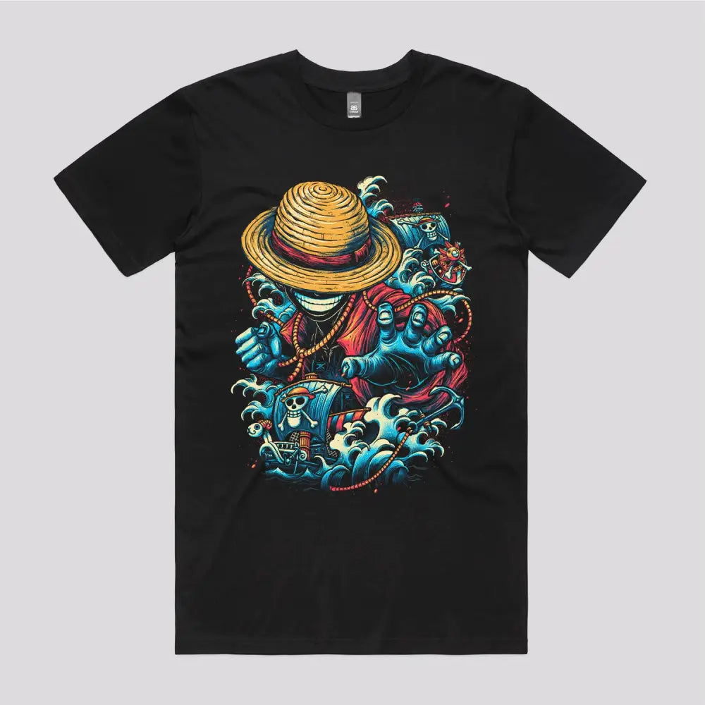 Colorful Pirate T-Shirt | Anime T-Shirts