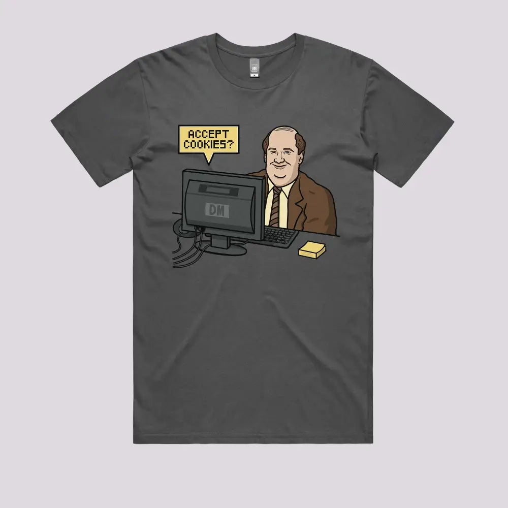 Cookies Acceptor T-Shirt - Limitee Apparel