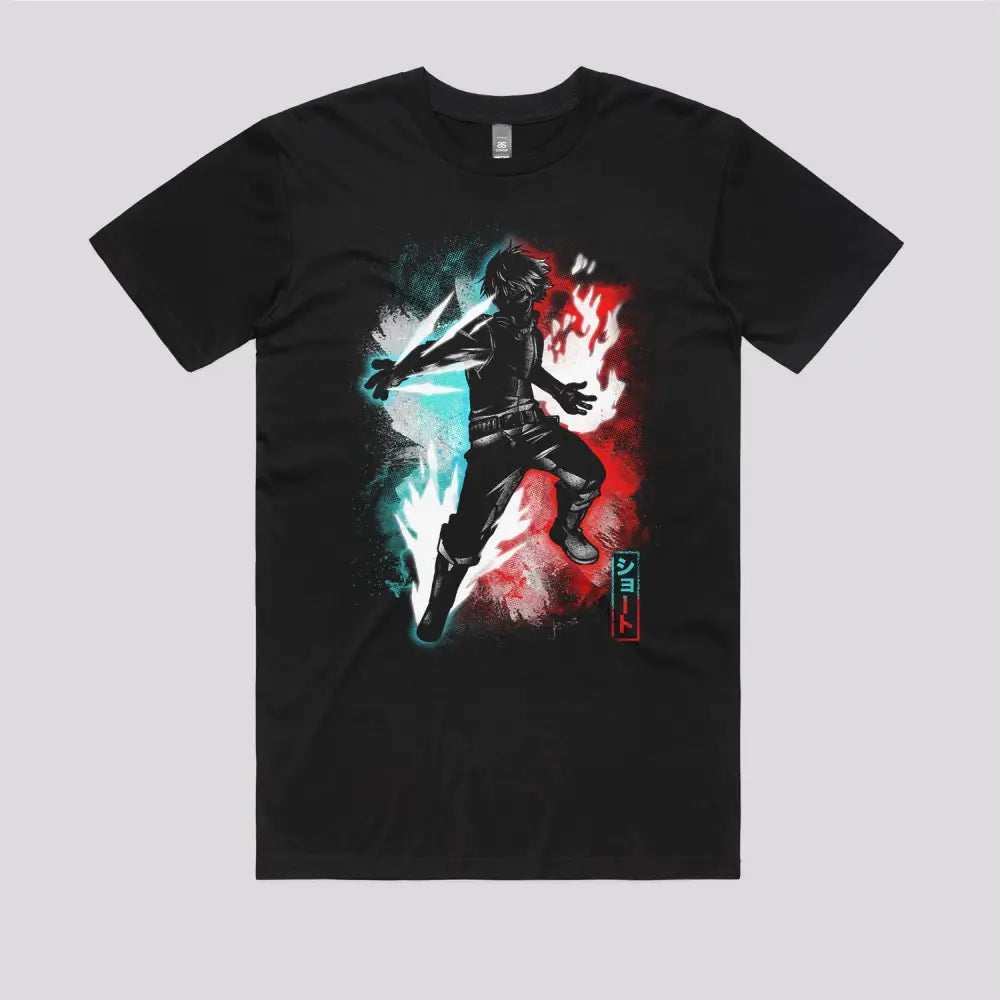 Cosmic Fire and Ice T-Shirt | Anime T-Shirts