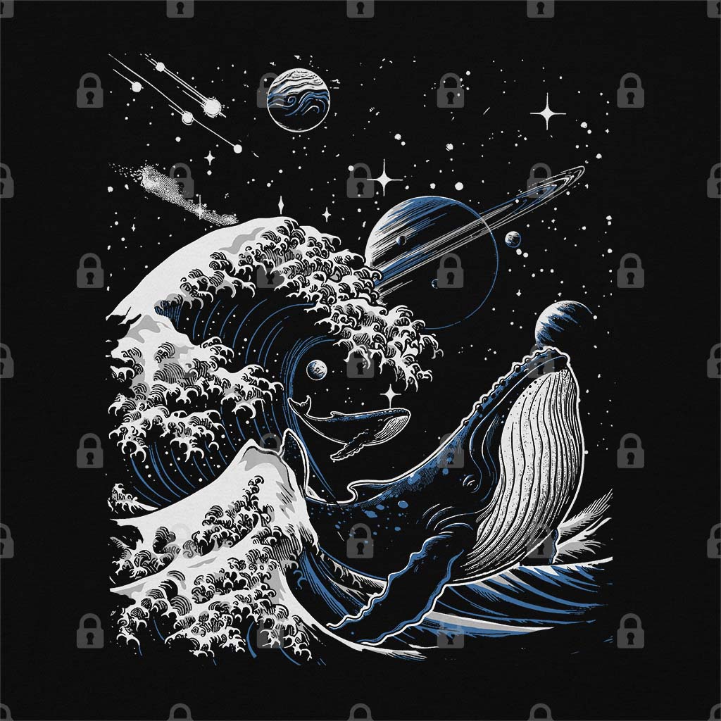 Cosmic Kanagawa Wave T-Shirt