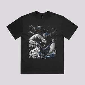 Cosmic Kanagawa Wave T-Shirt