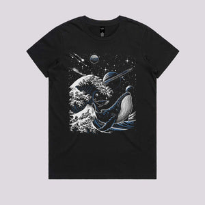 Cosmic Kanagawa Wave T-Shirt