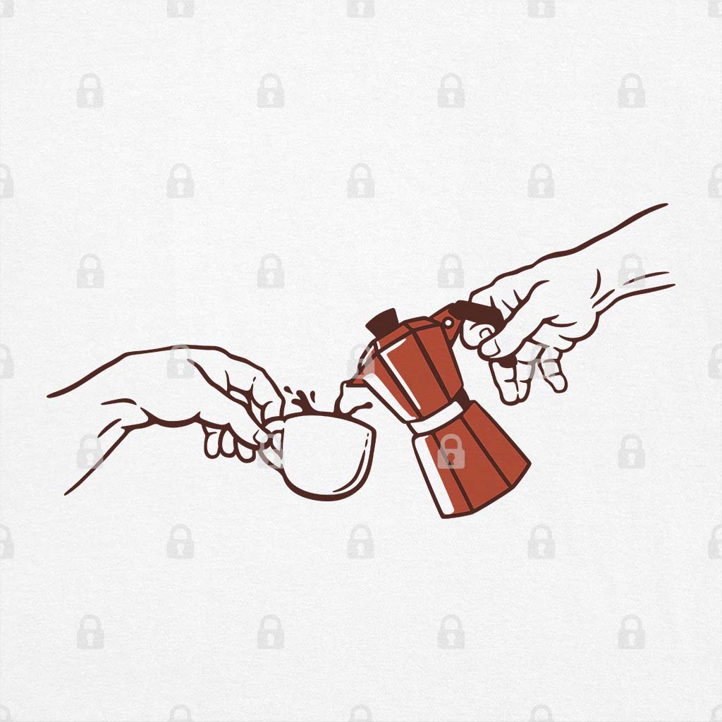 The Creation of Coffee T-Shirt