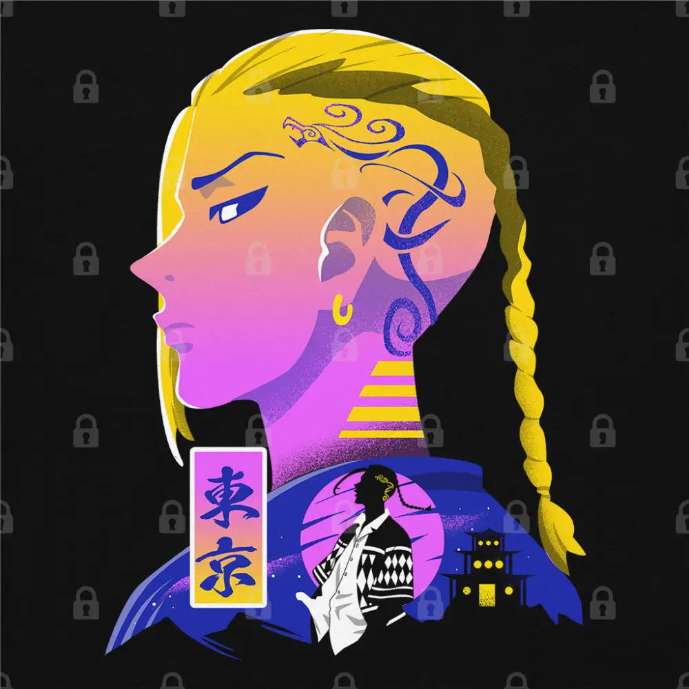 Cyber Draken T-Shirt | Anime T-Shirts