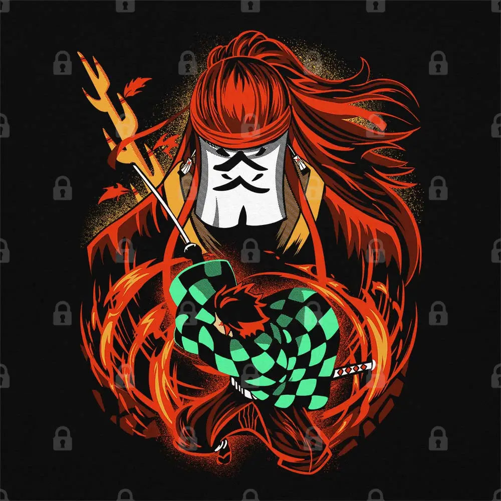 Dance of Fire God T-Shirt | Anime T-Shirts