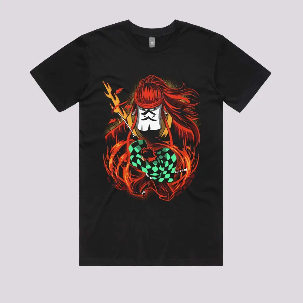 Dance of Fire God T-Shirt | Anime T-Shirts
