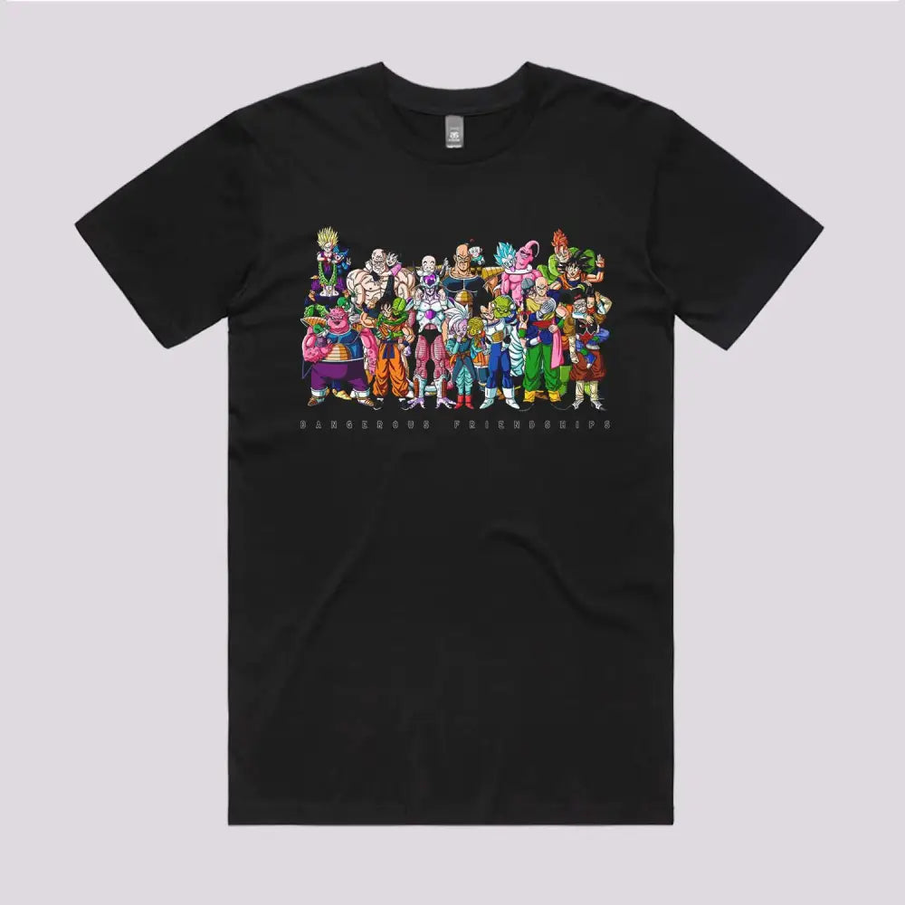 Dangerous Friendships T-Shirt | Anime T-Shirts