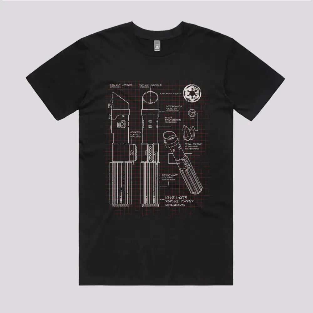Darkside Schematics T-Shirt | Pop Culture T-Shirts