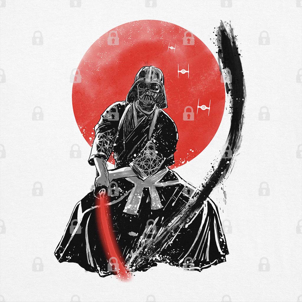 Darth Samurai Sumi-e T-Shirt