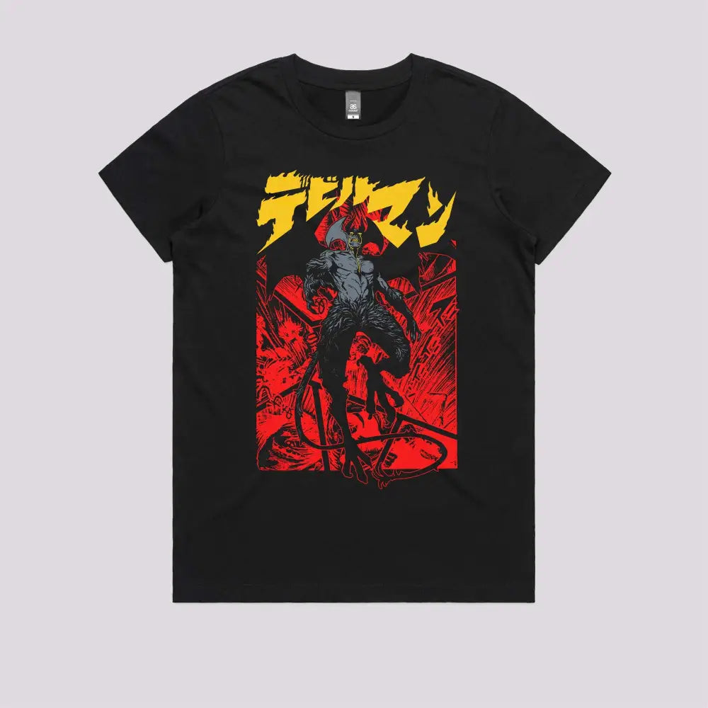 Debiruman Rising T-Shirt | Anime T-Shirts