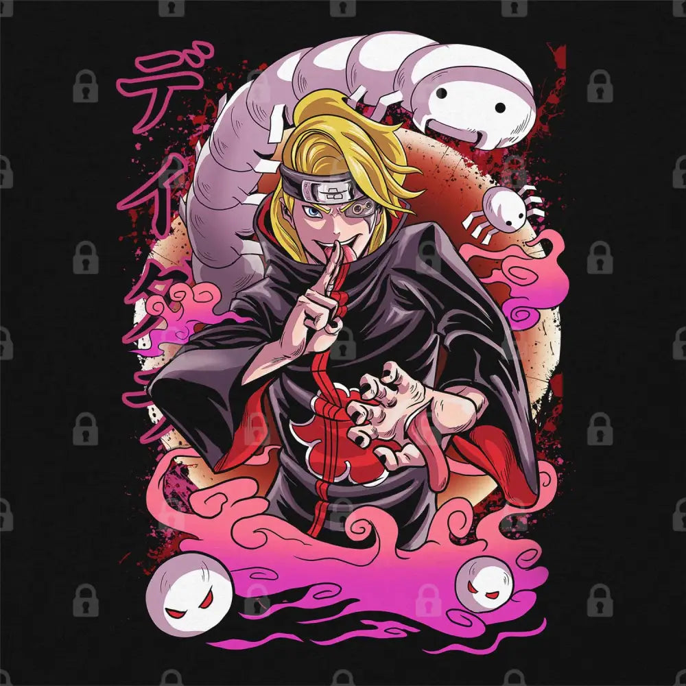 Deidara Akatsuki T-Shirt | Anime T-Shirts
