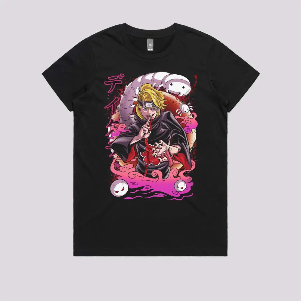 Deidara Akatsuki T-Shirt | Anime T-Shirts
