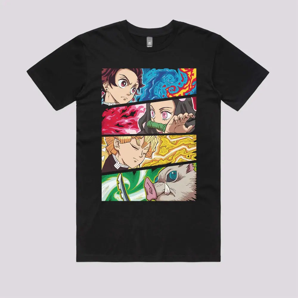 Demon Heroes T-Shirt | Anime T-Shirts