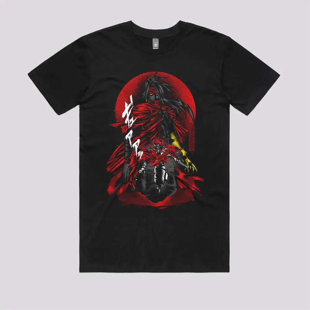 Demon Red Cape T-Shirt - Limitee Apparel