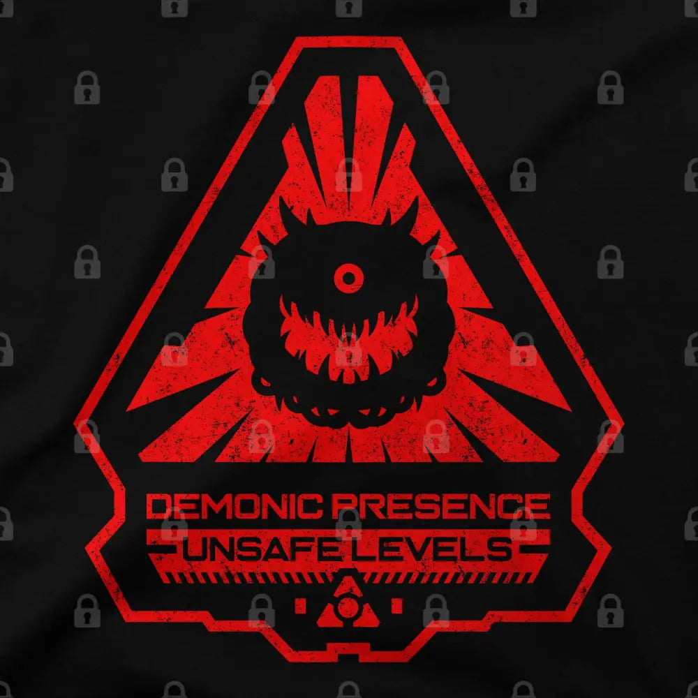 Demonic Presence Warning - Limitee Apparel