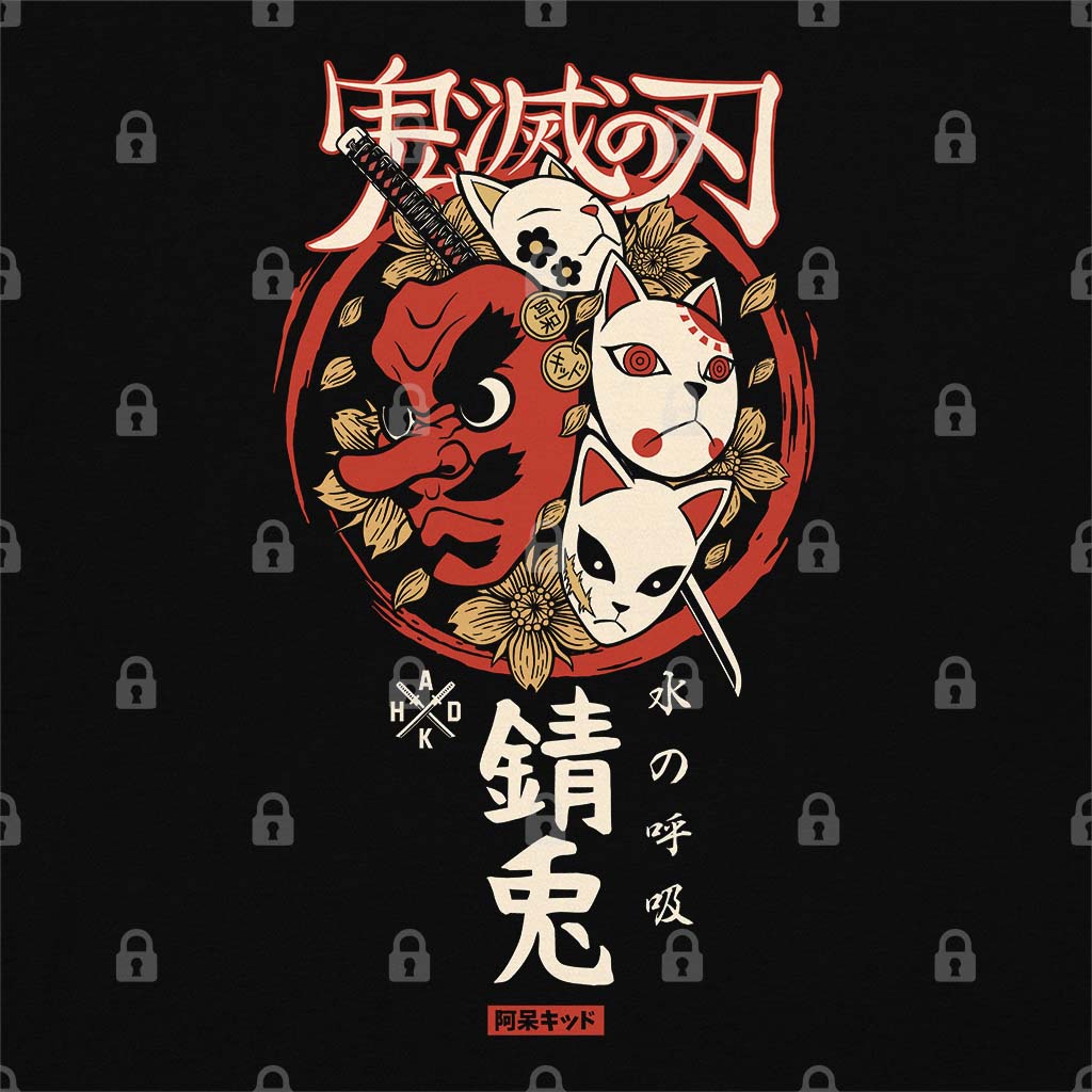 Demon Warding Masks T-Shirt