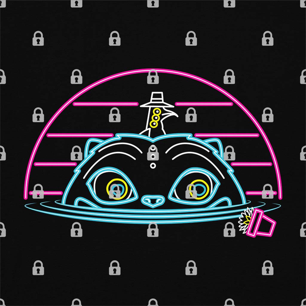 Retro Neon Derpy T-Shirt