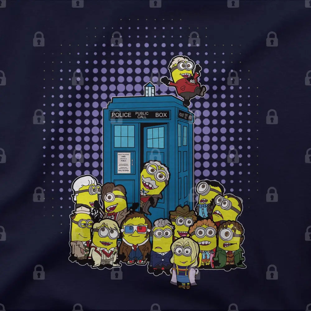 Doctor Minion With Added Thirteen T-Shirt | Pop Culture T-Shirts