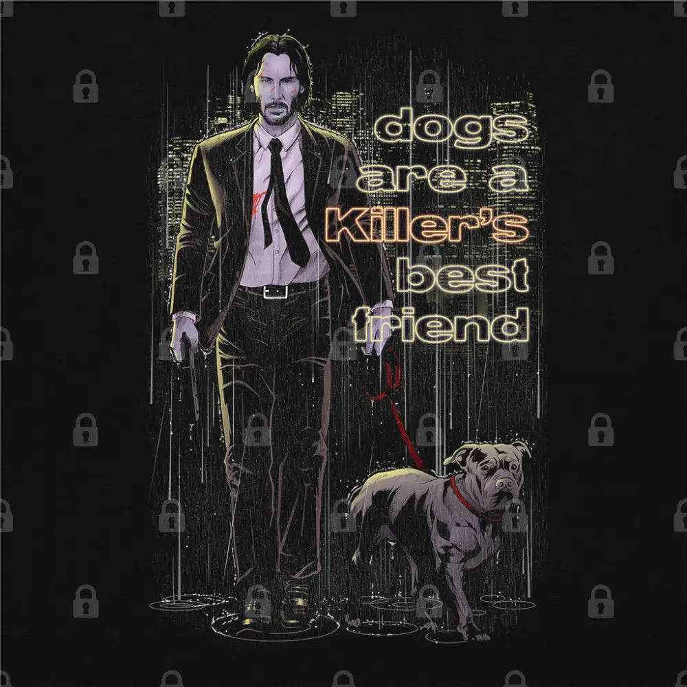 Dogs Are Killer's Best Friend T-Shirt | Pop Culture T-Shirts