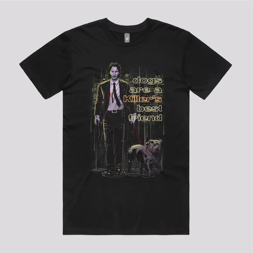 Dogs Are Killer's Best Friend T-Shirt | Pop Culture T-Shirts