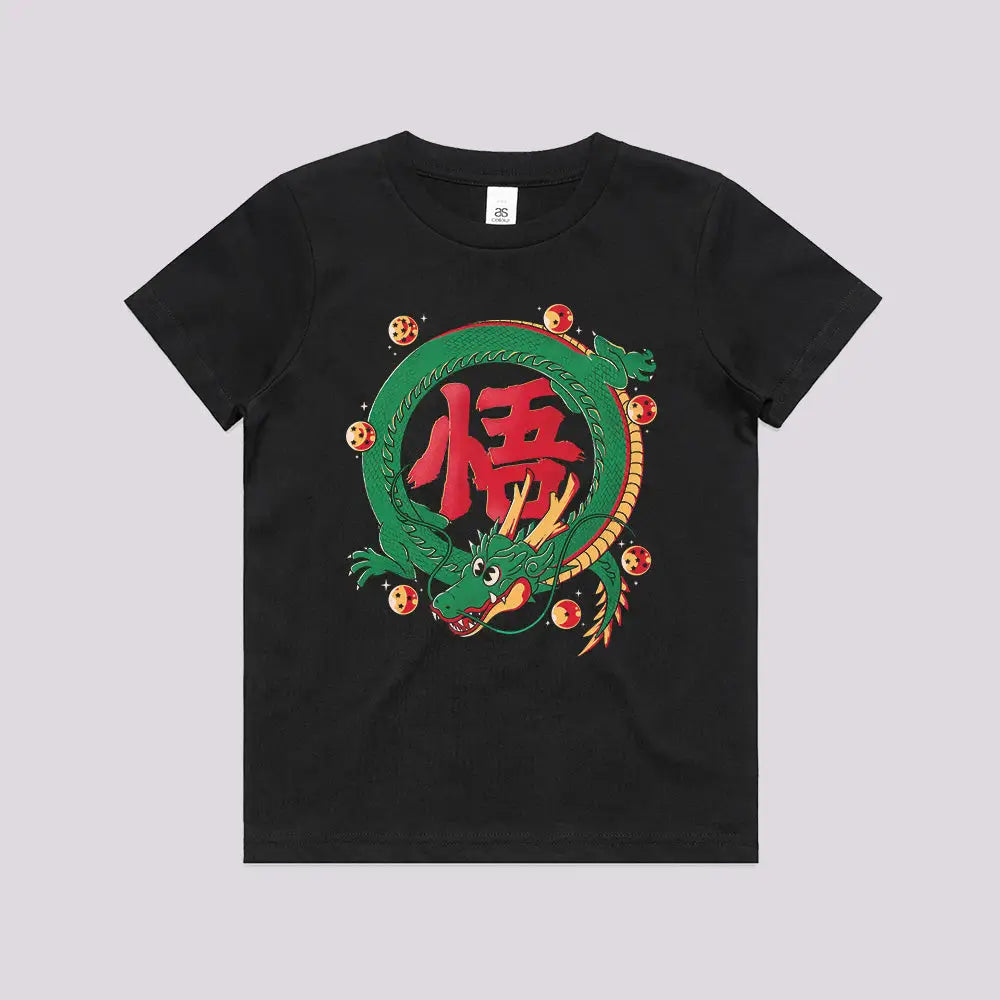 Dragon Kanji Kids T-Shirt Tee