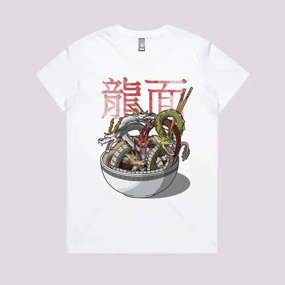 Dragon Noodles T-Shirt | Japanese Art T-Shirt