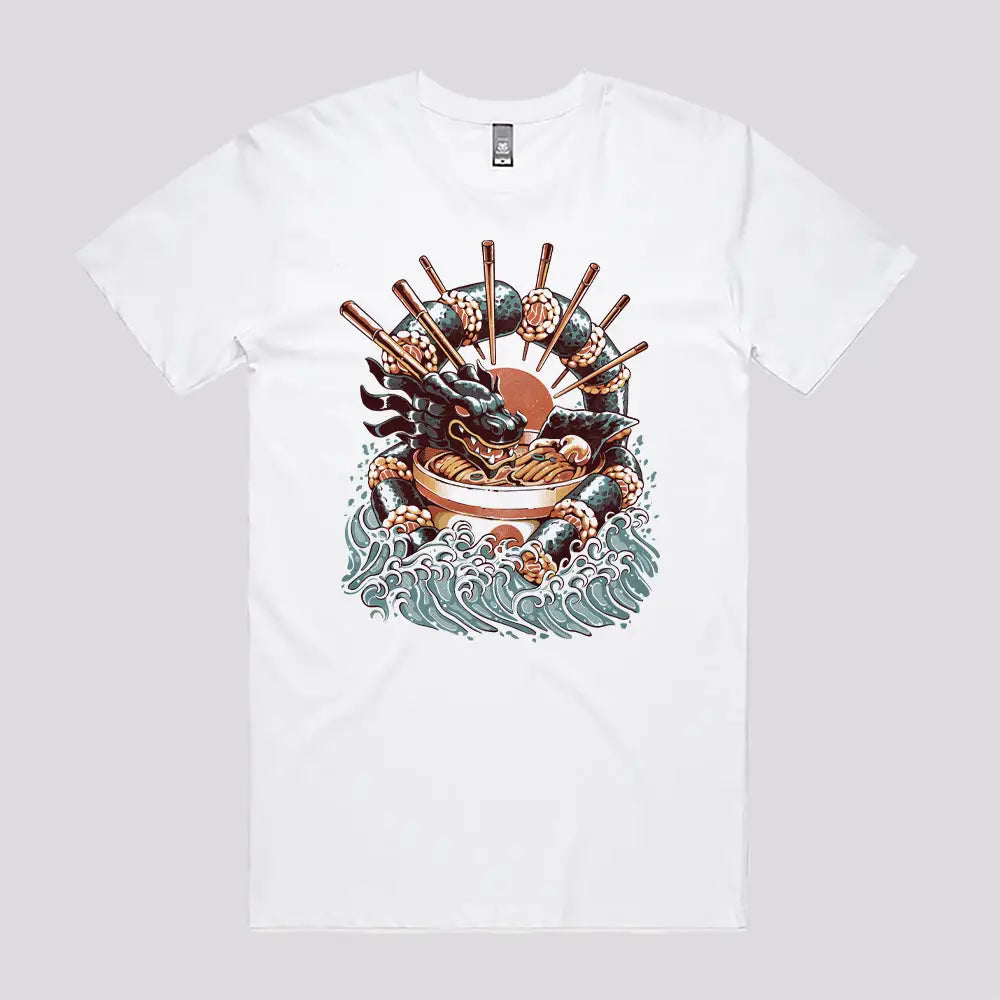 Dragon Sushi Ramen T-Shirt - Limitee Apparel