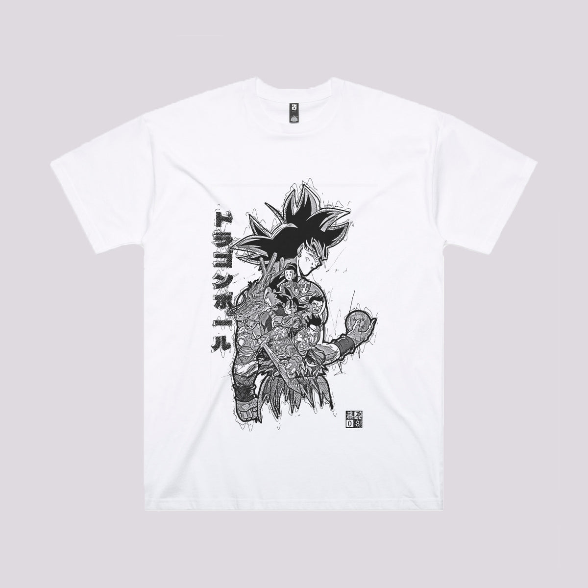 Anime T-Shirts Australia | Dragon Warriors Scribble T-Shirt