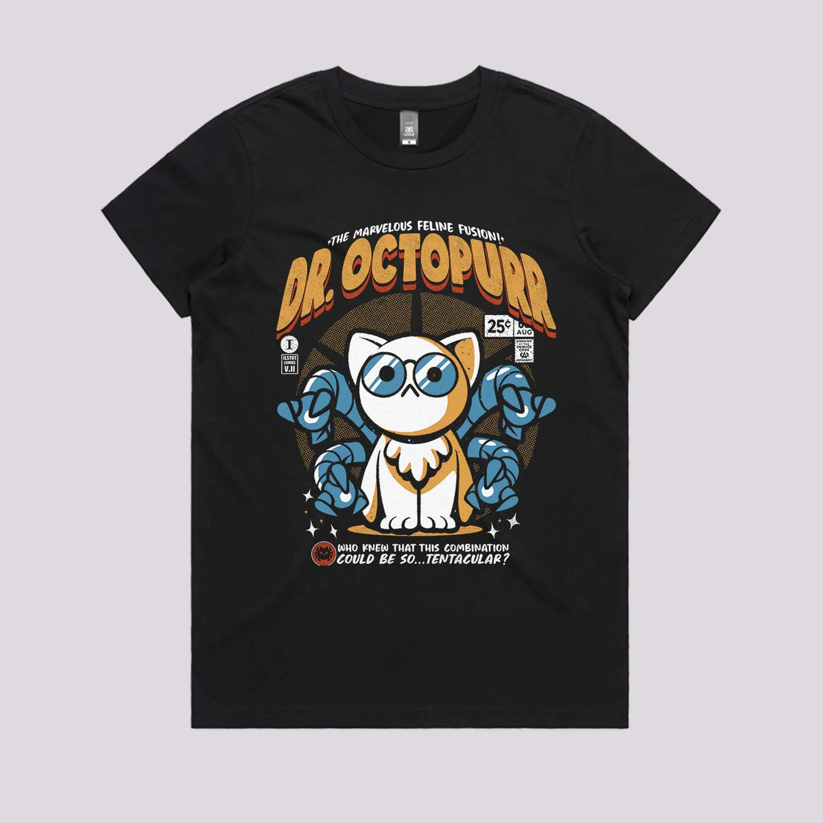 Dr. Octopurr T-Shirt | Graphic Tees Online Australia