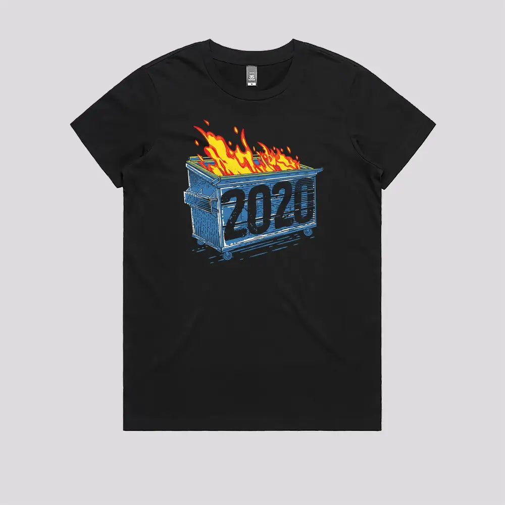 Dumpster Fire 2020 T Shirt Graphic Tees Australia Limitee Apparel