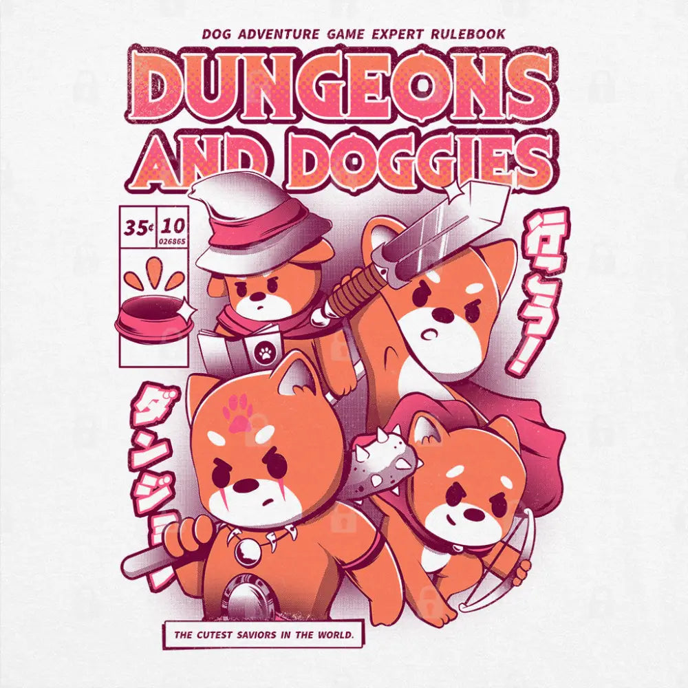 Dungeon and Doggies T-Shirt - Limitee Apparel
