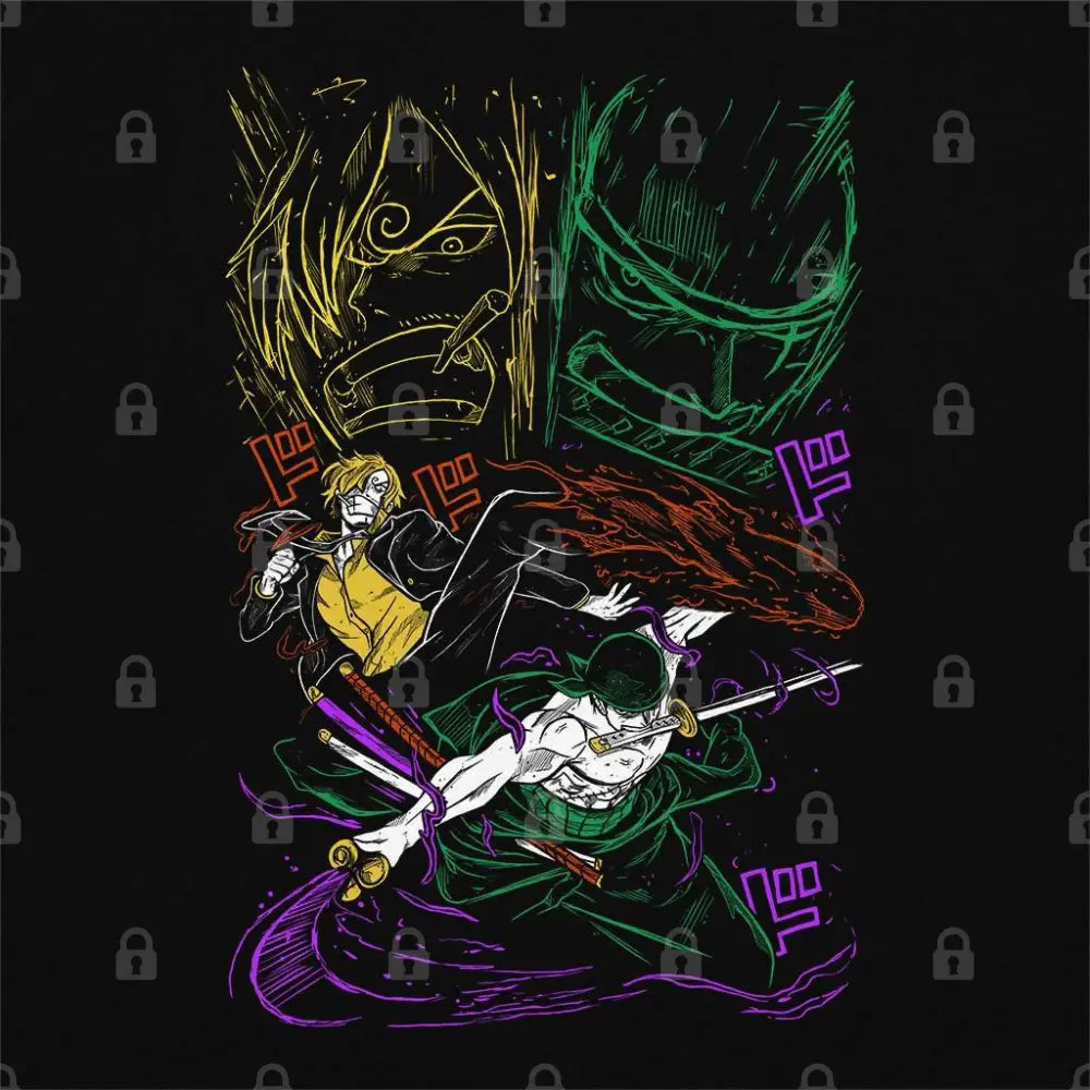 Dynamic Duo of The Seas T-Shirt | Anime T-Shirts