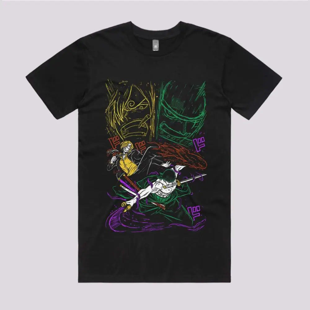 Dynamic Duo of The Seas T-Shirt | Anime T-Shirts