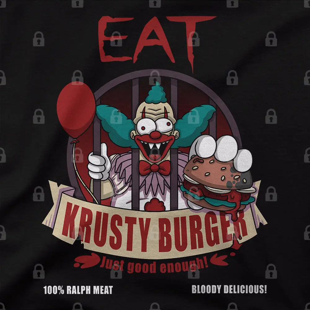Eat Krusty Burger T-Shirt - Limitee Apparel