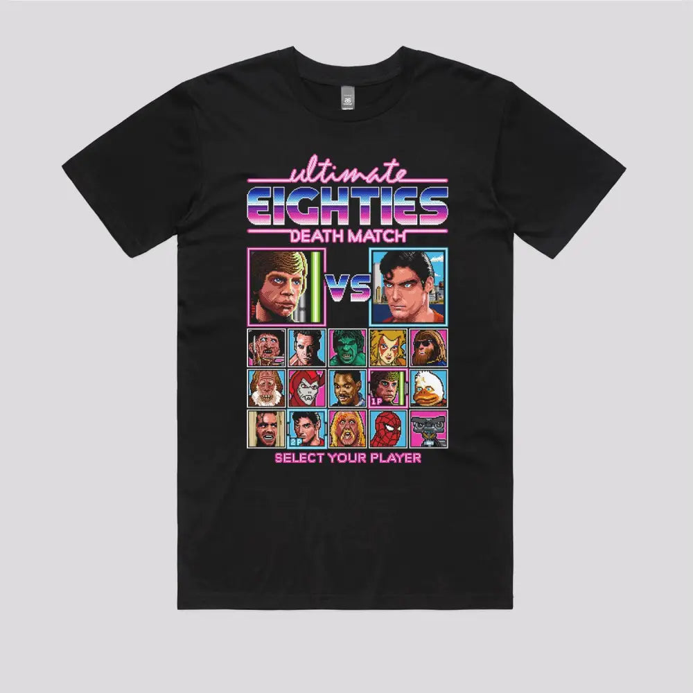 Eighties Death Match III T-Shirt | Pop Culture T-Shirts