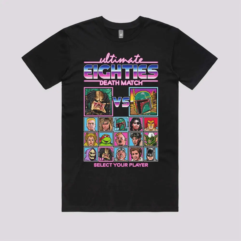 Eighties Death Match T-Shirt | Pop Culture T-Shirts